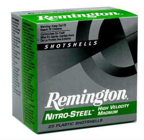 12 Gauge 25 Rounds Ammunition Remington 3" 1 3/8 oz Steel #4